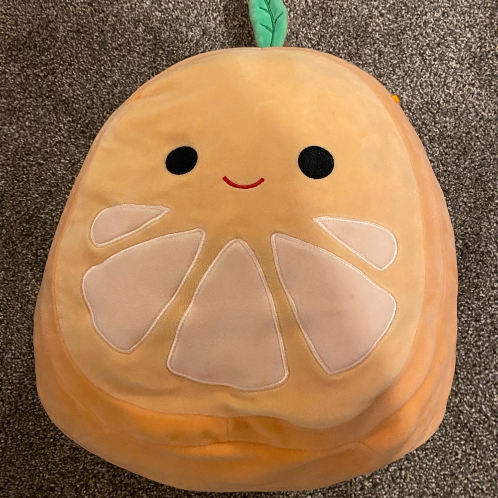 Orin the Orange fruit squishmallow 16” plush